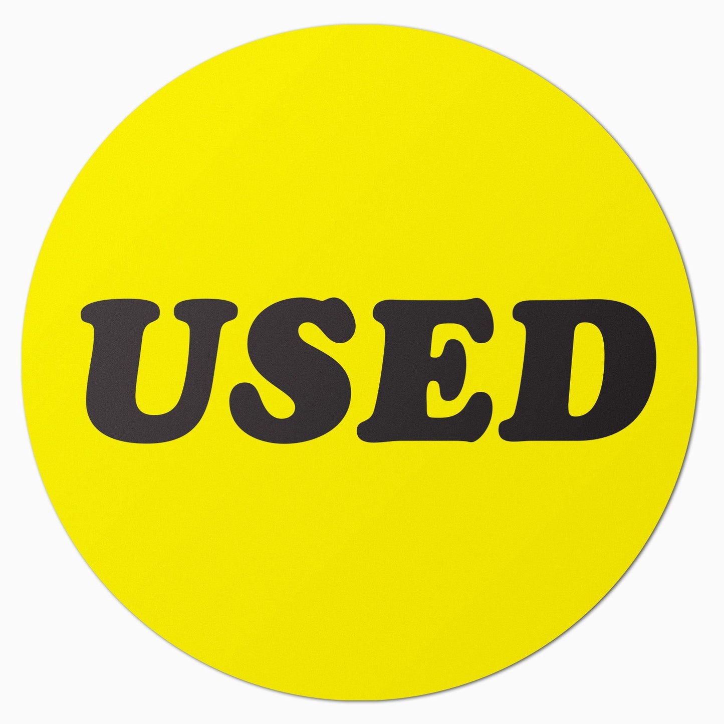 0.75in Stickers: Used Retail Labels