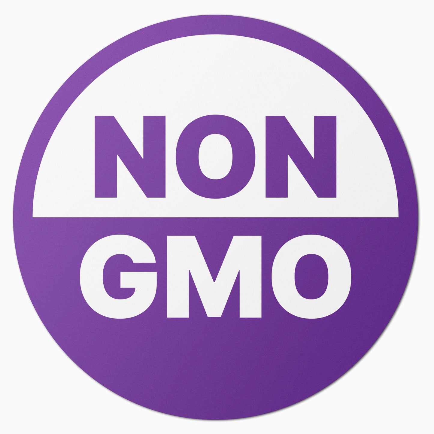 1.5in Stickers: NON-GMO Food Labels