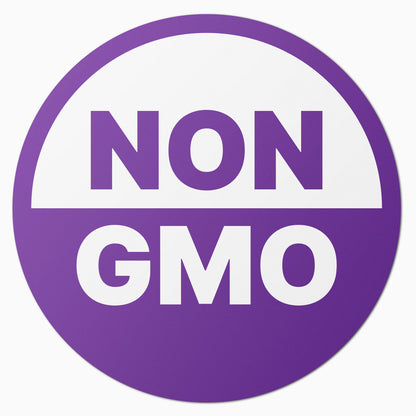 1.5in Stickers: NON-GMO Food Labels