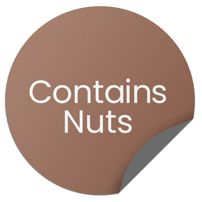 0.75 inch Contains Nuts Food Labels (600 Count)