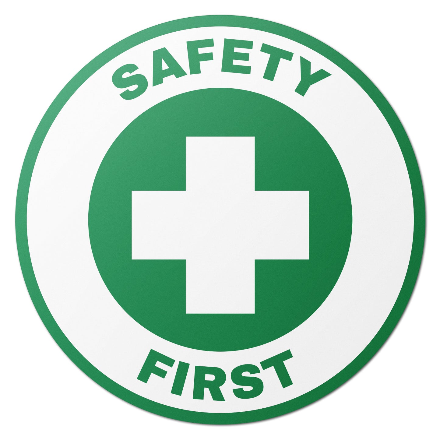 2 x 2in Warning Stickers: Safety First Labels (600 Count)