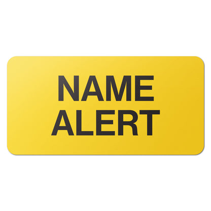 1.5 x 0.75in Medical Labels: Name Alert Stickers (600 pcs)