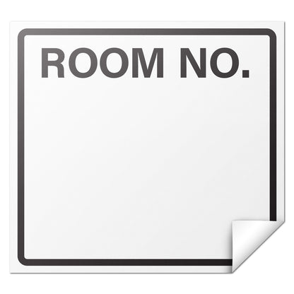 1.5 x 1.375in Medical Labels: Room No. Stickers (600 pcs)