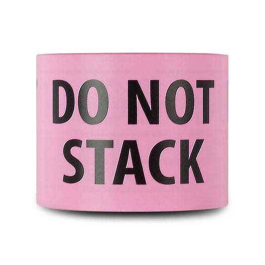 3 x 2in Stickers: Do Not Stack Label Roll
