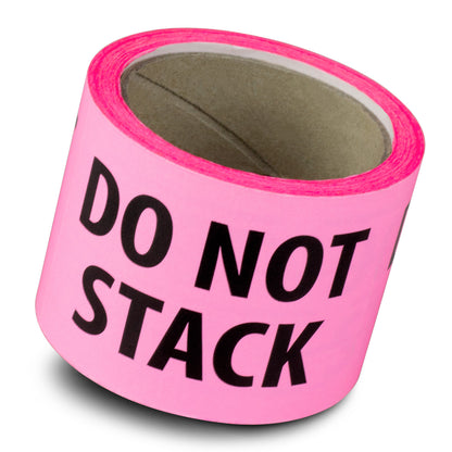 3 x 2in Stickers: Do Not Stack Label Roll