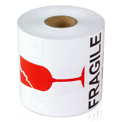 3 x 4in Stickers: Fragile Handle With Care Labels