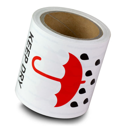 3 x 4in Stickers: Keep Dry Labels
