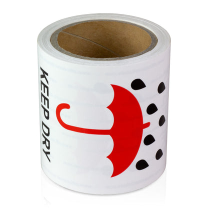 3 x 4in Stickers: Keep Dry Labels