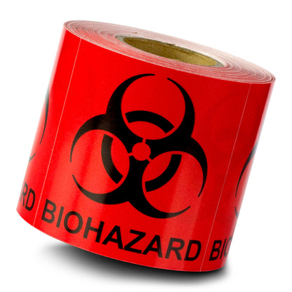 2x2in Sticker: D.O.T Biohazard Label