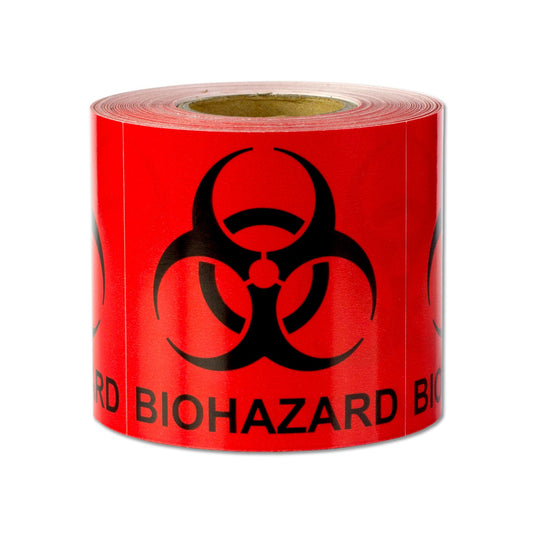2x2in Sticker: D.O.T Biohazard Label