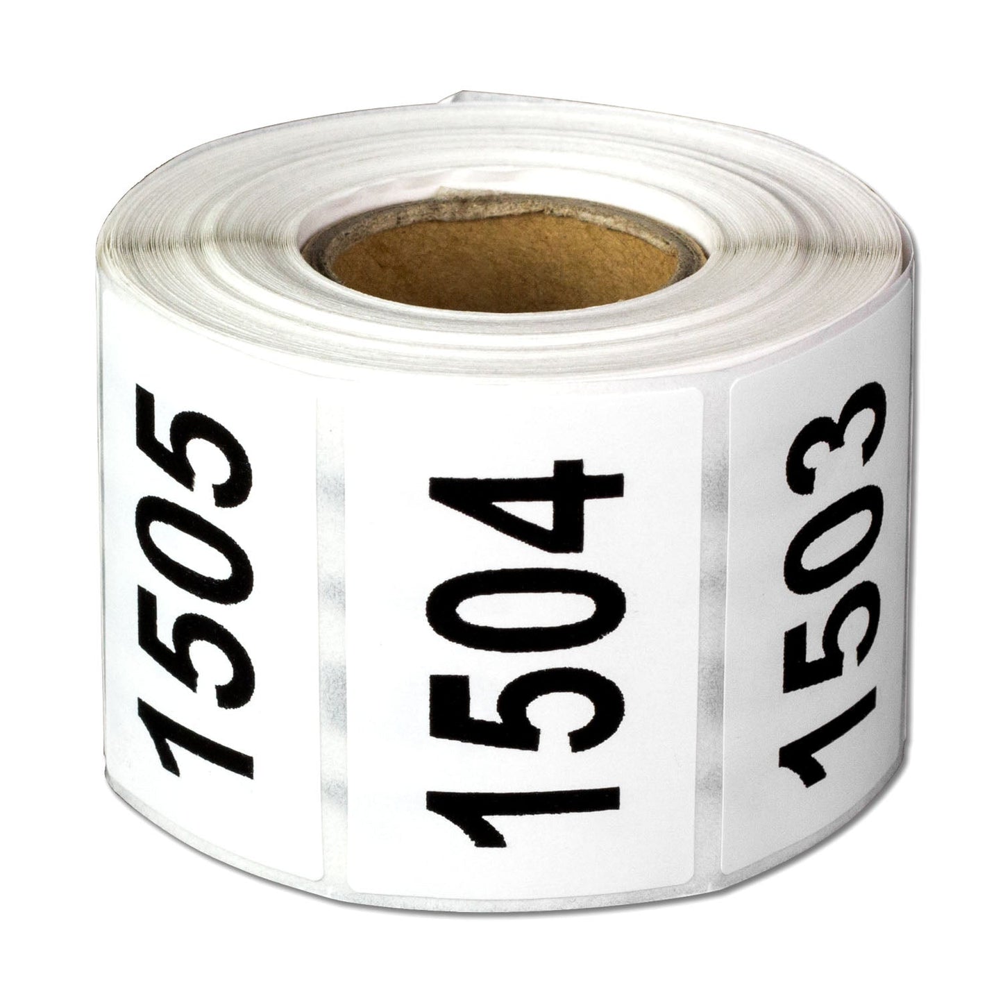 1 x 1.5in Sticker: Consecutive Numbers 1501-2000 Labels