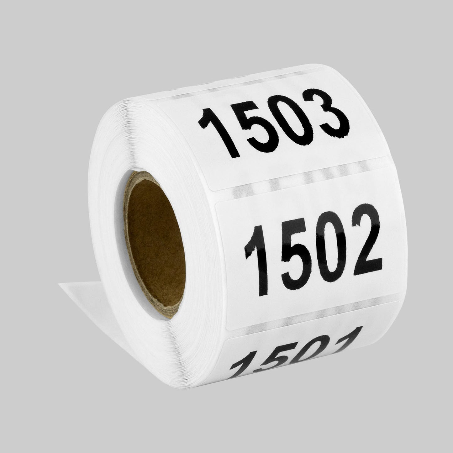 1 x 1.5in Sticker: Consecutive Numbers 1501-2000 Labels