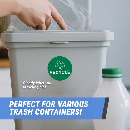 3in Sticker: Recycle Label