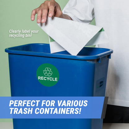 3in Sticker: Recycle Label