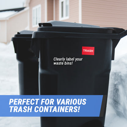 3 x 2in Sticker: Trash Label Roll