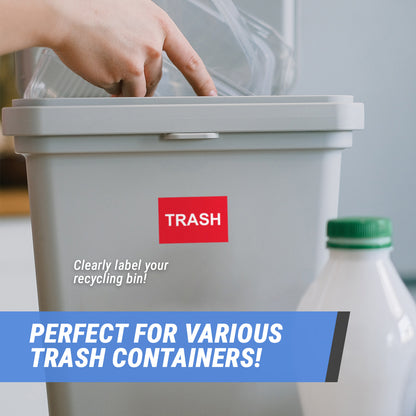 3 x 2in Sticker: Trash Label Roll