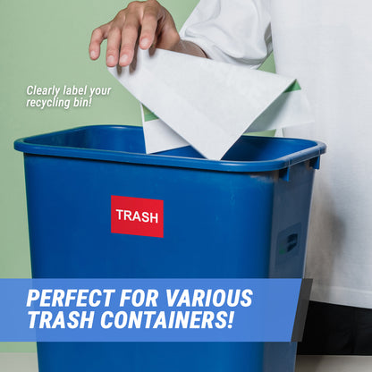 3 x 2in Sticker: Trash Label Roll