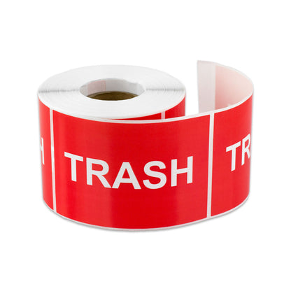 3 x 2in Sticker: Trash Label Roll