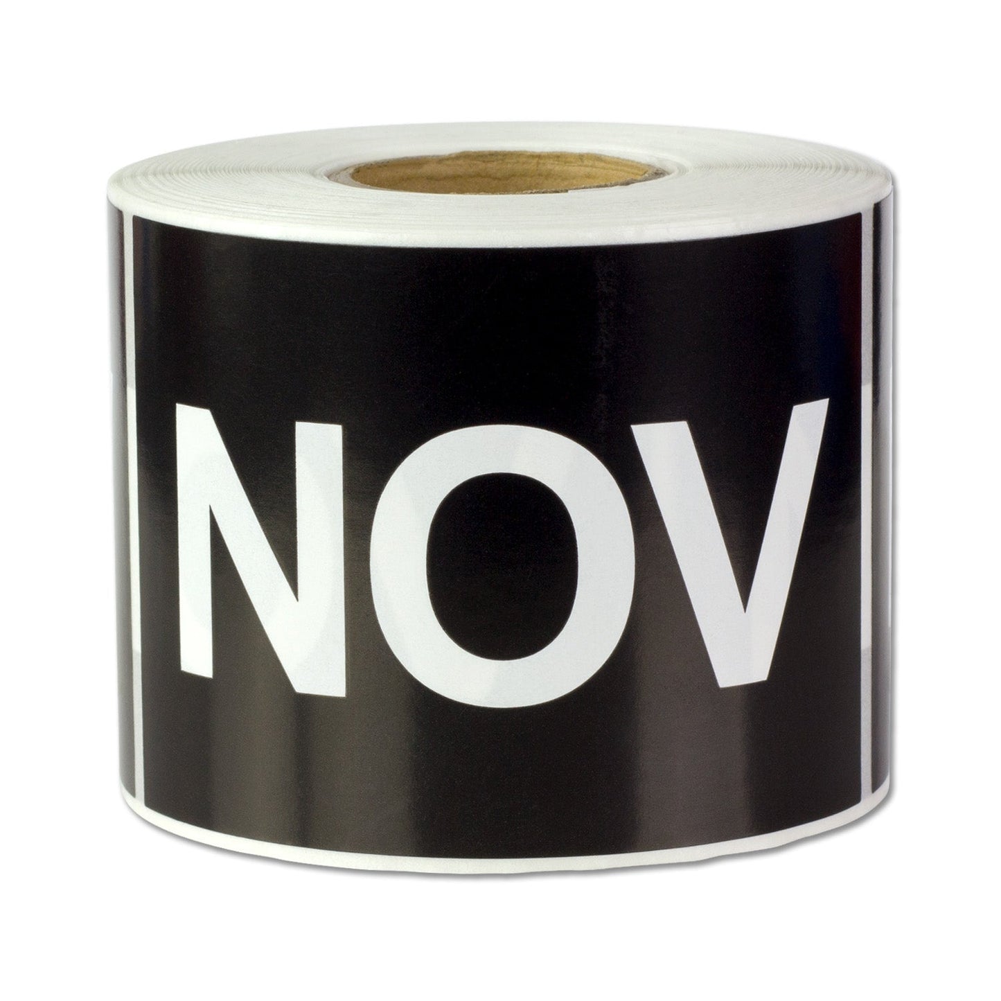 3 x 2in November Month Label Black (Roll)