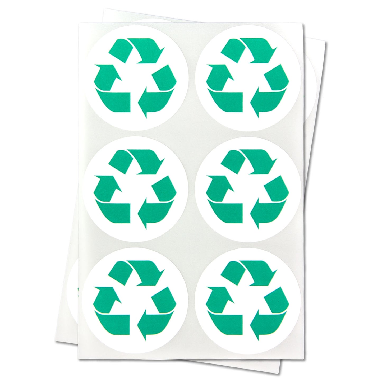 1.5in Sticker: Recycle Label