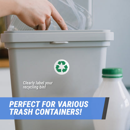 1.5in Sticker: Recycle Label