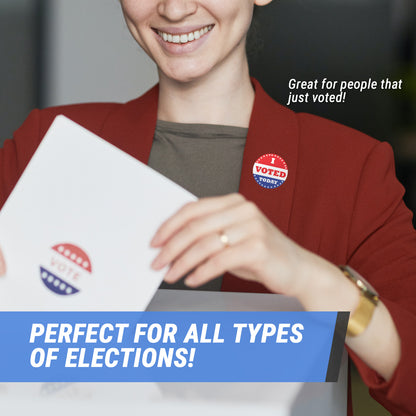 2in Sticker: I Voted Today Label Roll