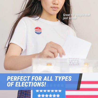 2in Sticker: I Voted Today Label Roll