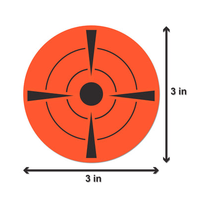 3in Sticker: Target Practice Label