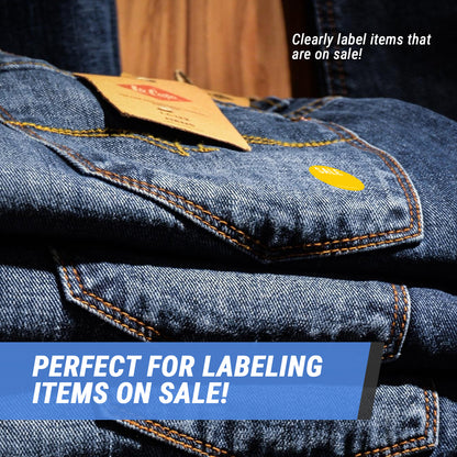 1.5in SALE Label Yellow (Sheet)