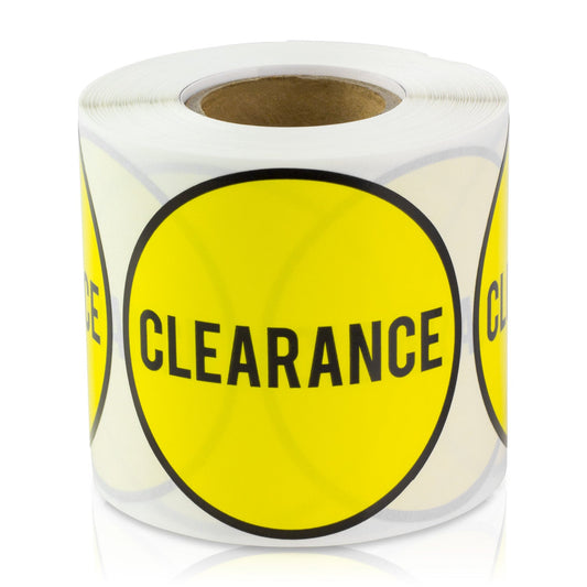 2in Sticker: Clearance (Retail Label Roll)