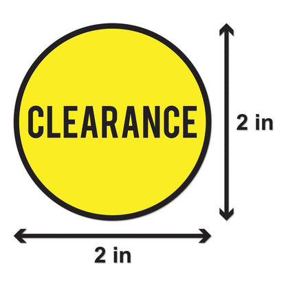 2in Sticker: Clearance (Retail Label Roll)