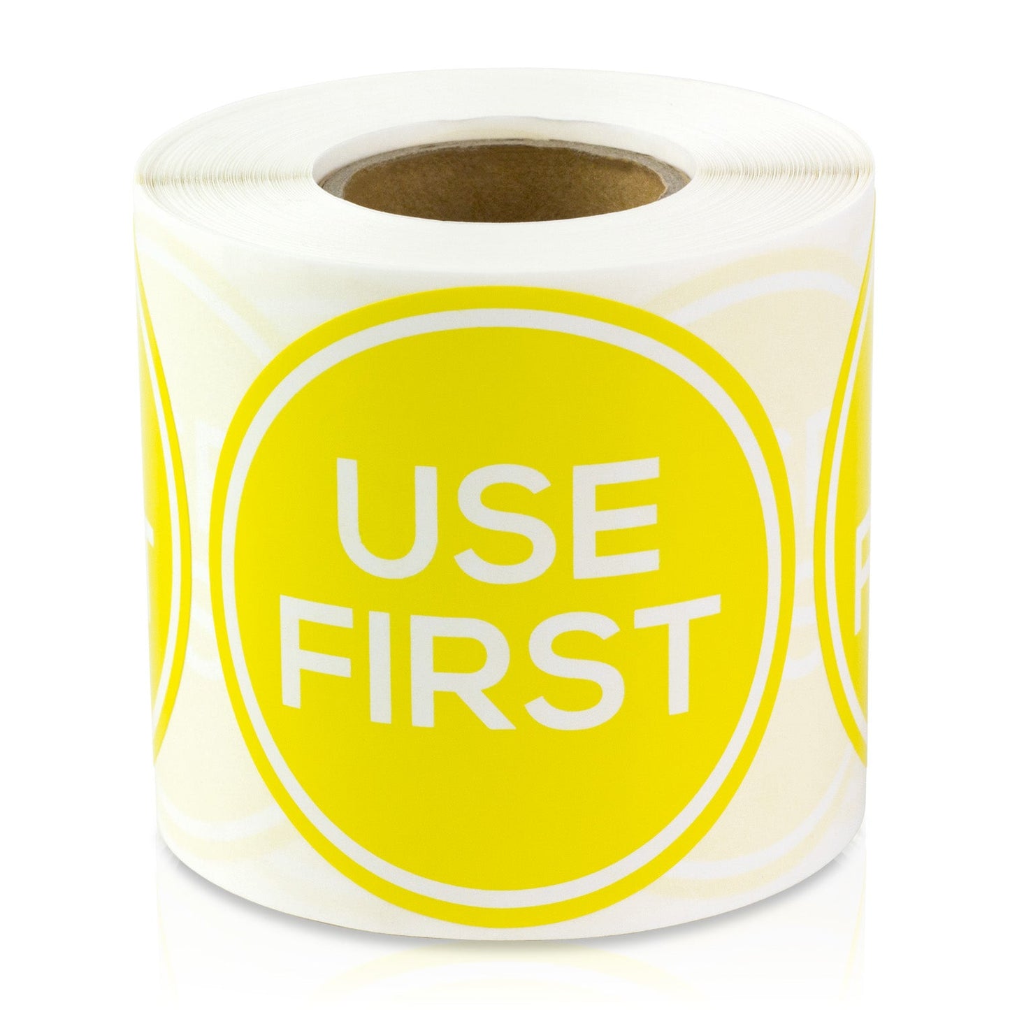2in Sticker: Use First Label Roll (Yellow)