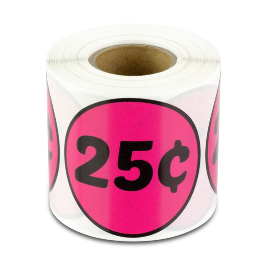 2in Sticker: 25 Cent Label Roll