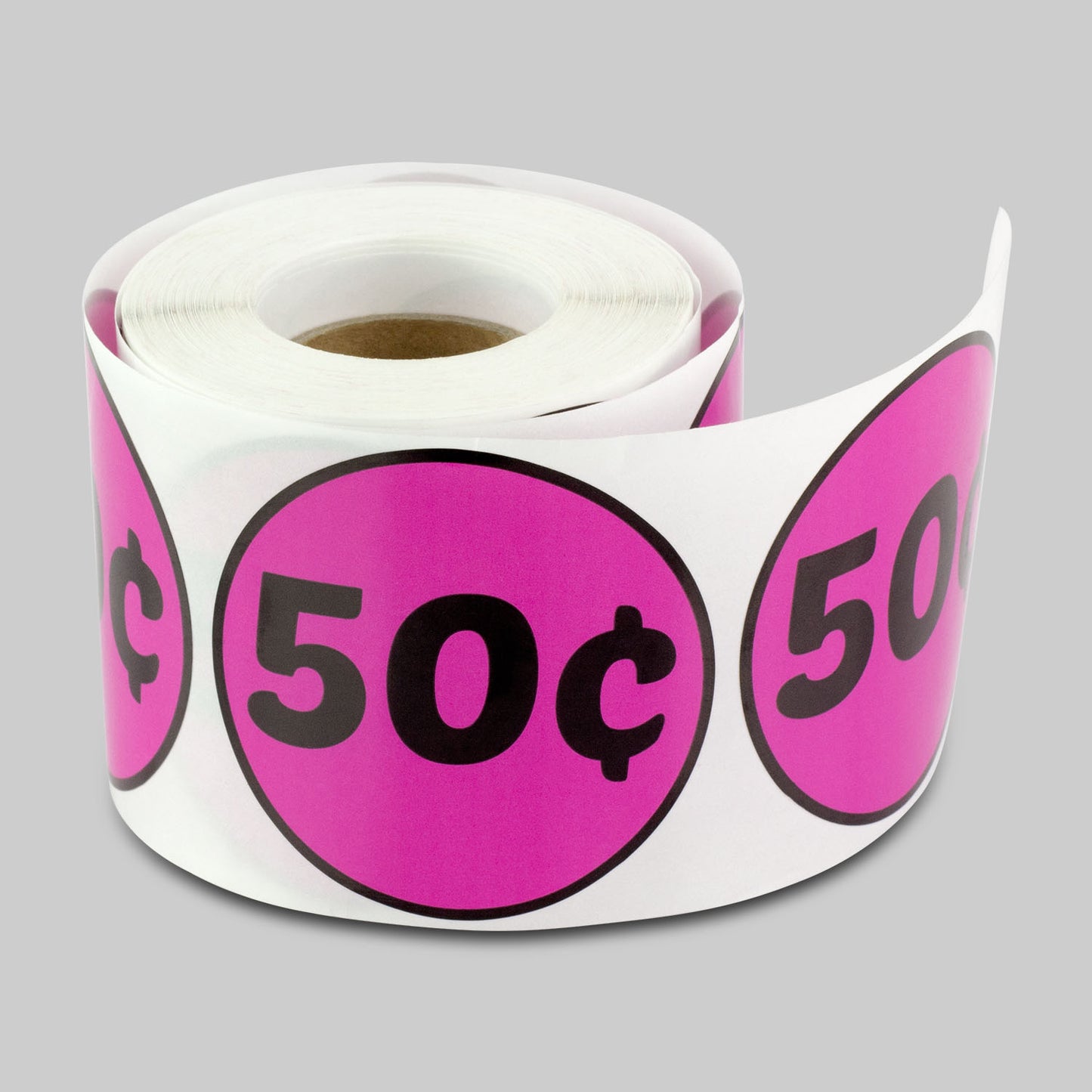 2in Sticker: 50 Cent Label Roll