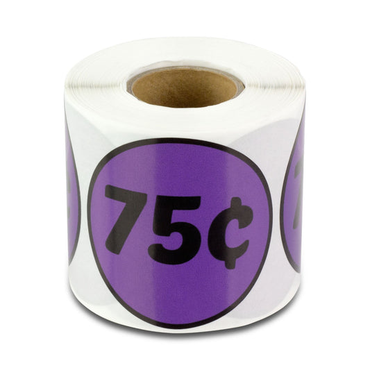 2in Sticker: 75 Cent Label Roll