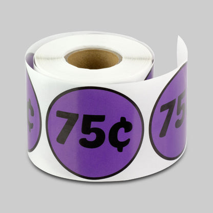 2in Sticker: 75 Cent Label Roll