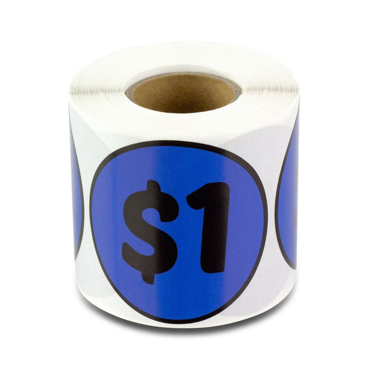 2in Sticker: 1 Dollar Label Roll