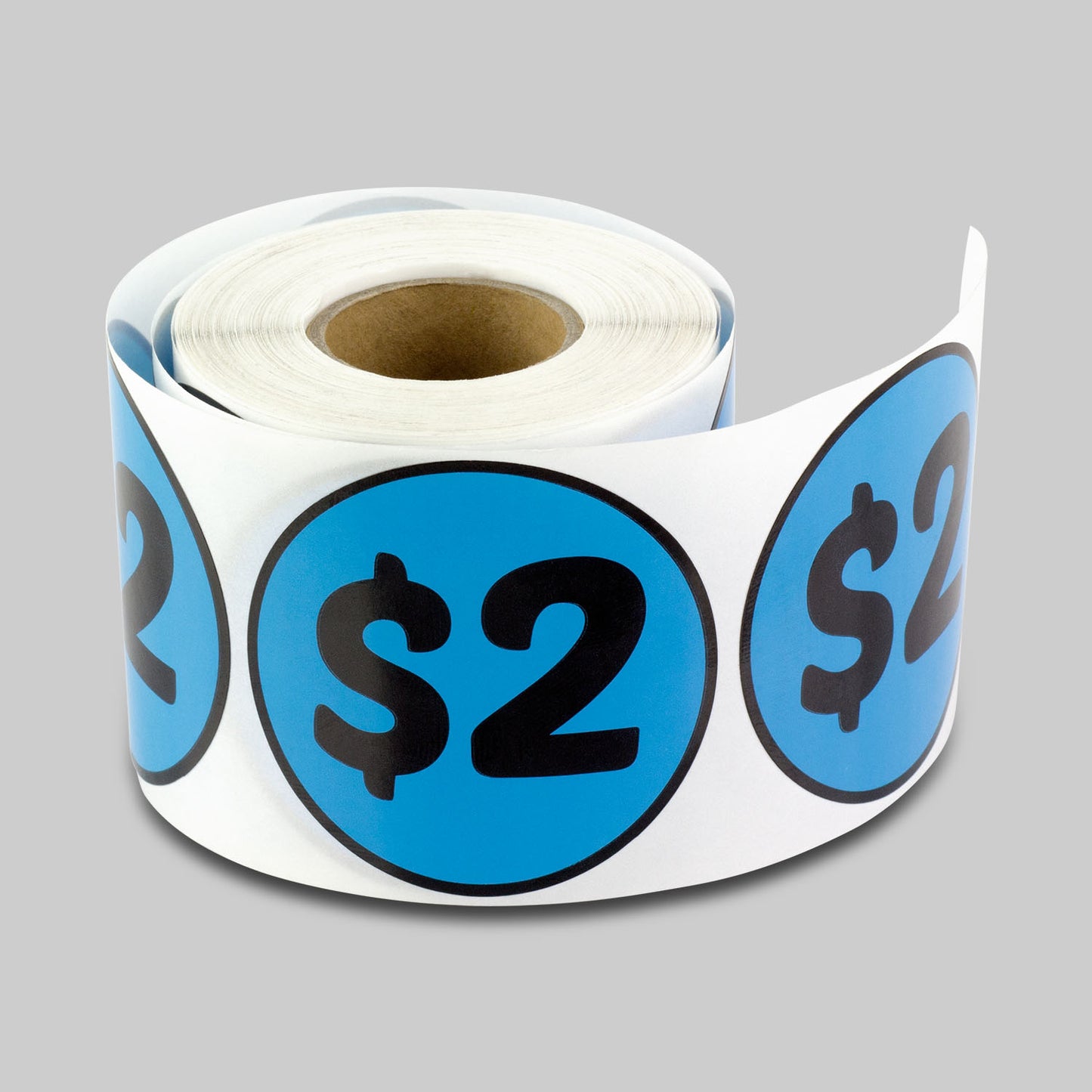 2in Sticker: 2 Dollar Label Roll