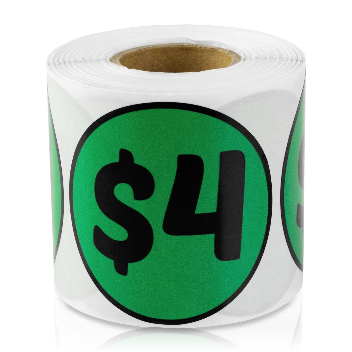 2in Sticker: 4 Dollar Label Roll