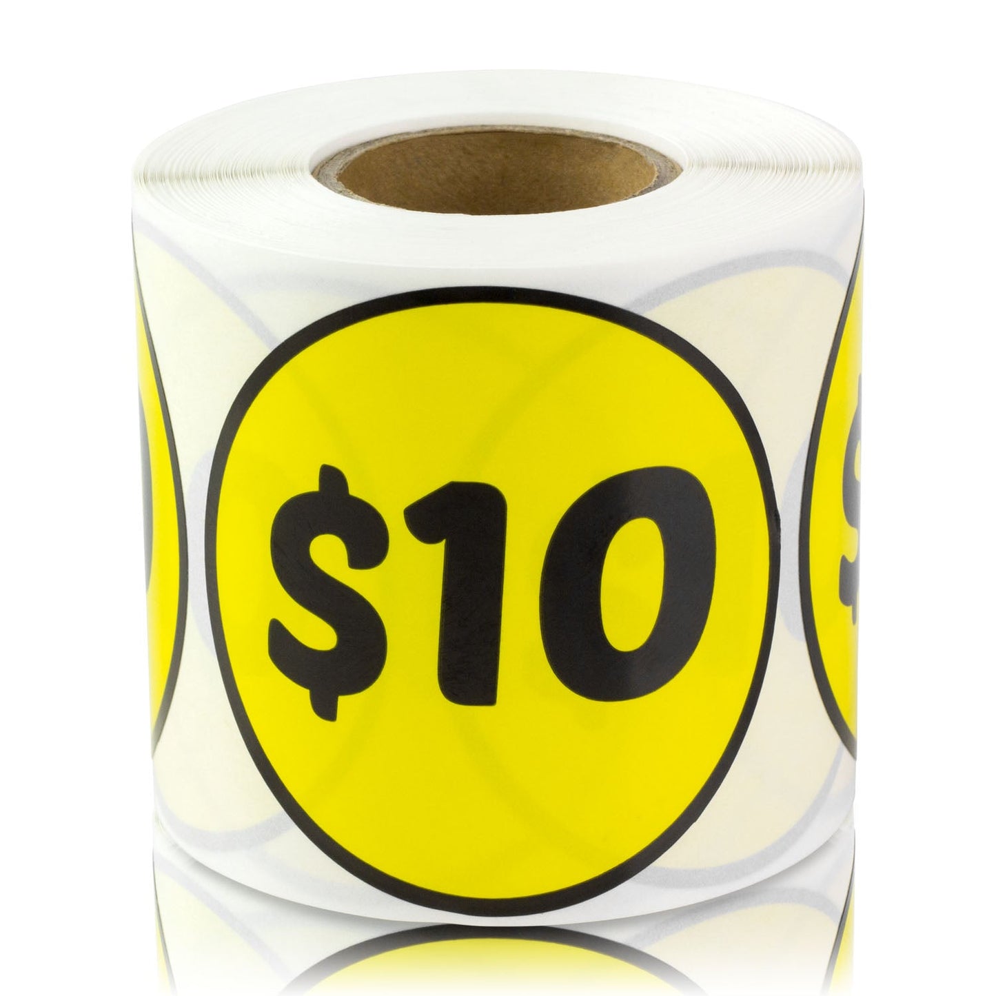 2in Sticker: 10 Dollar Label Roll