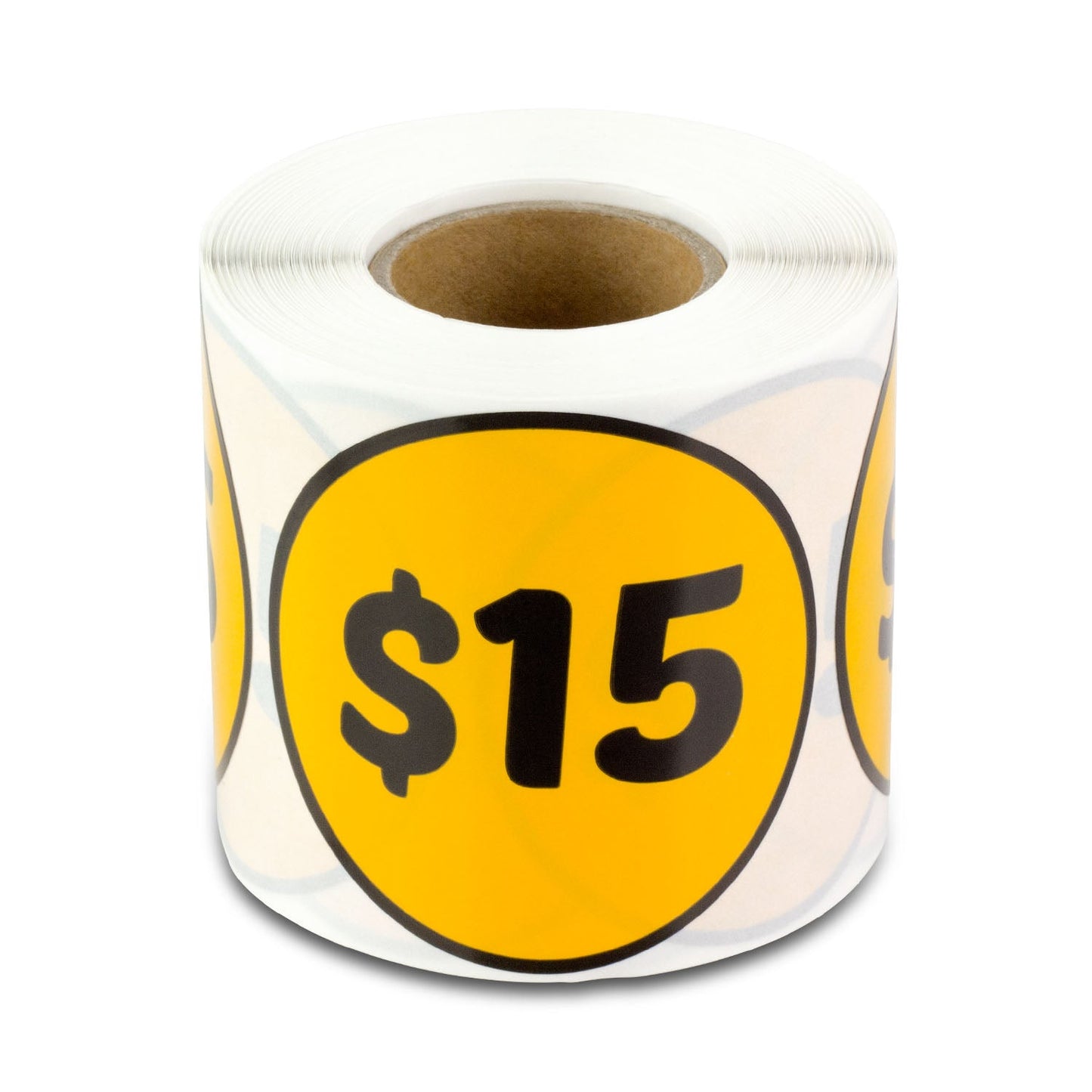 2in Sticker: 15 Dollar Label Roll