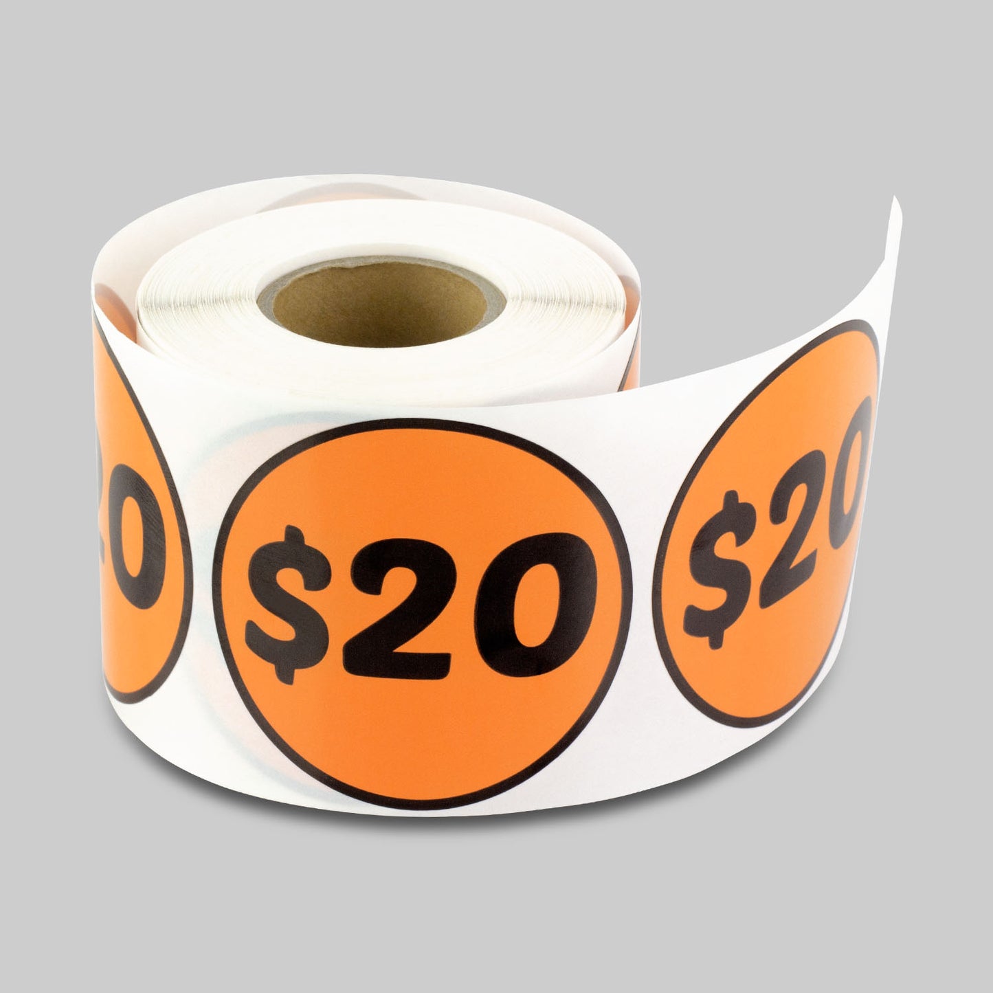 2in Sticker: 20 Dollar Label Roll
