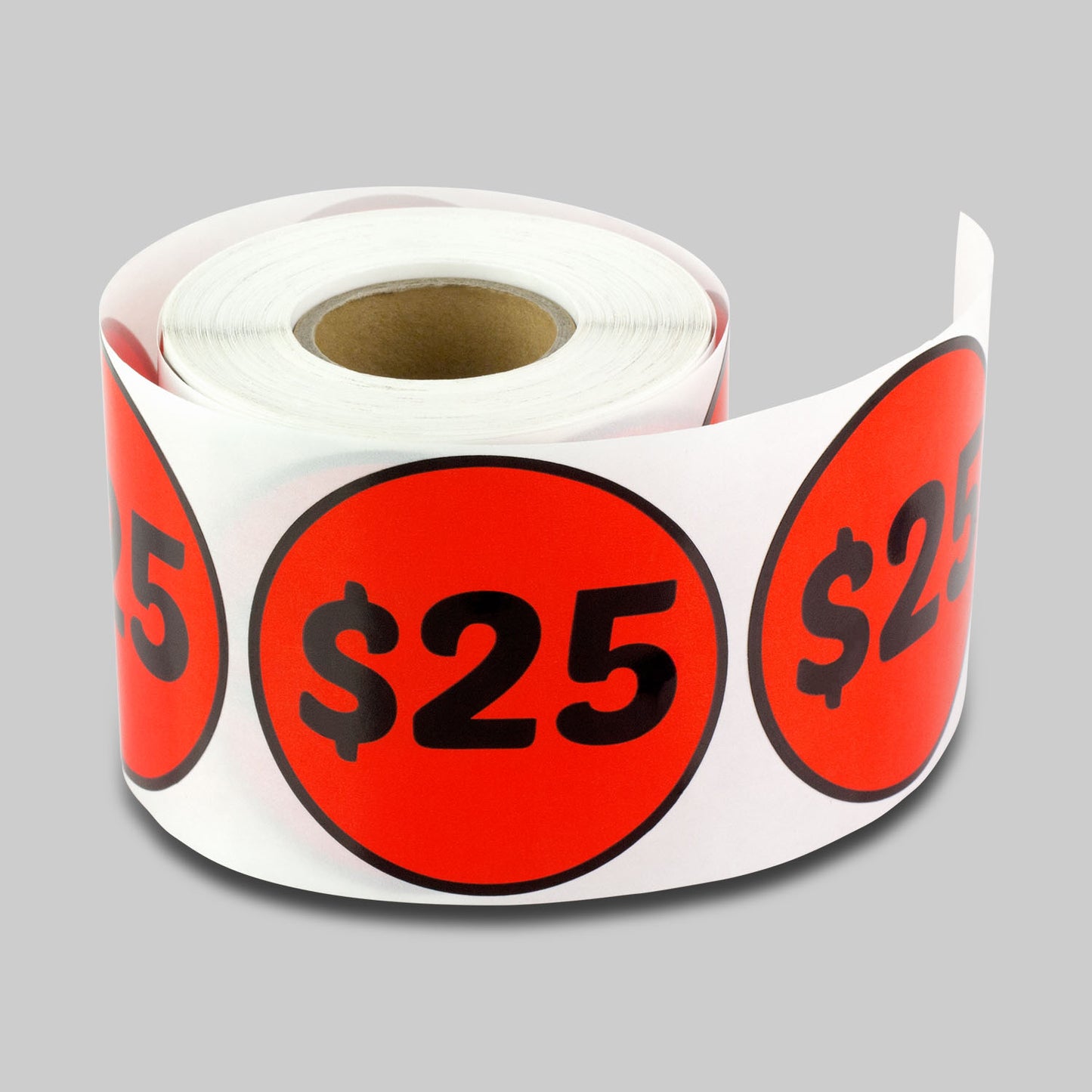 2in Sticker: 25 Dollar Label Roll