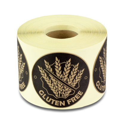 2 inch Gluten Free Food Labels (Roll)