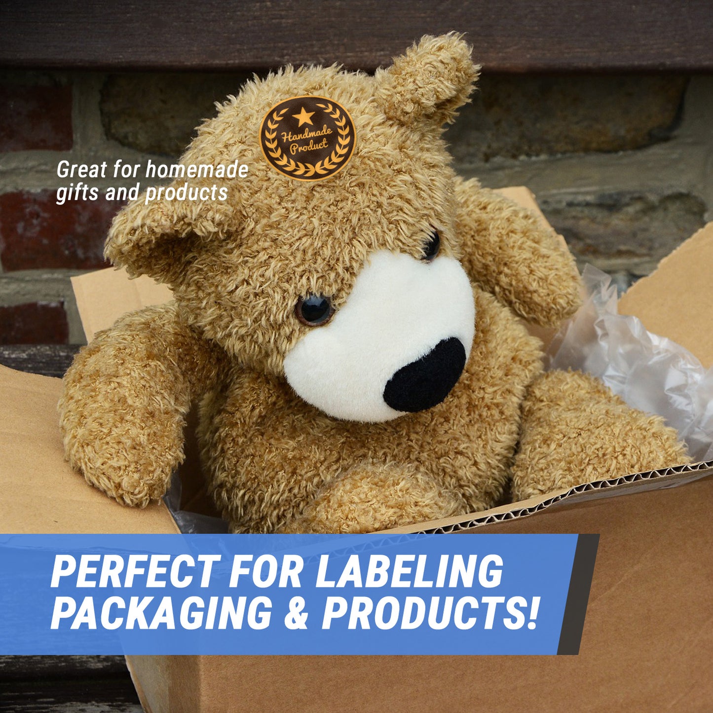 2 inch Handmade Product Label (Roll)