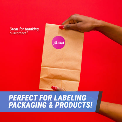 2 inch Merci Label (Roll)
