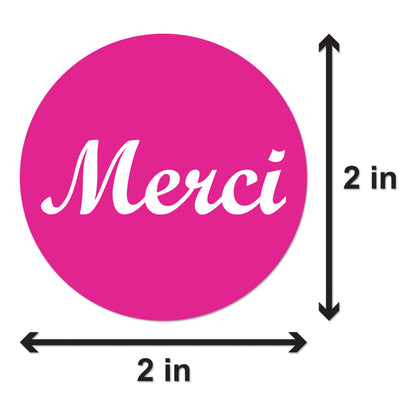 2 inch Merci Label (Roll)