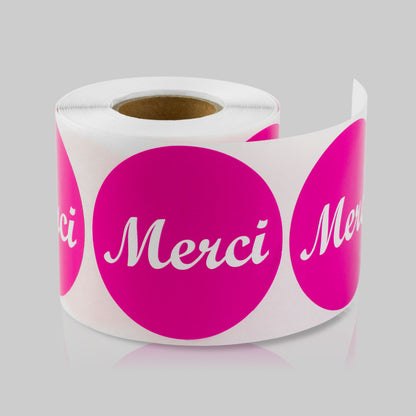 2 inch Merci Label (Roll)