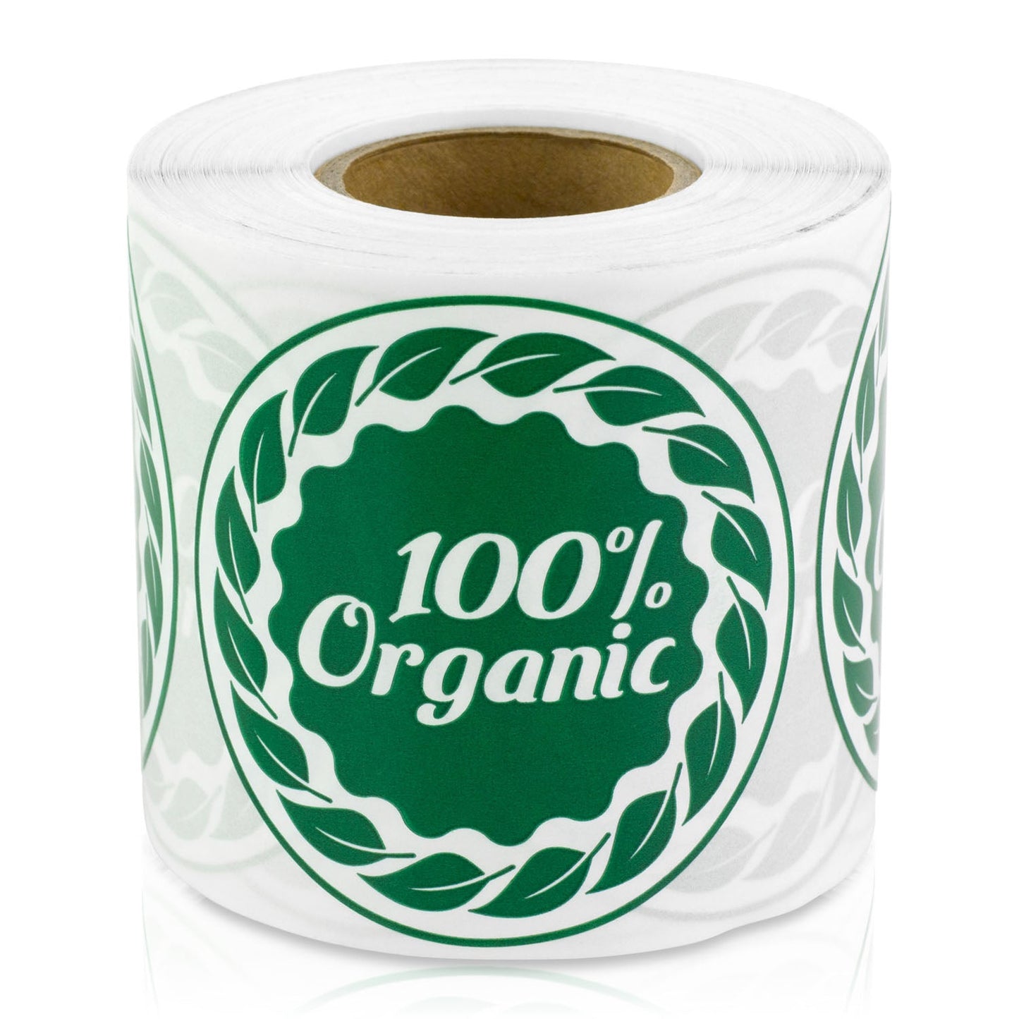 2 inch 100% Organic Food Label (Roll)