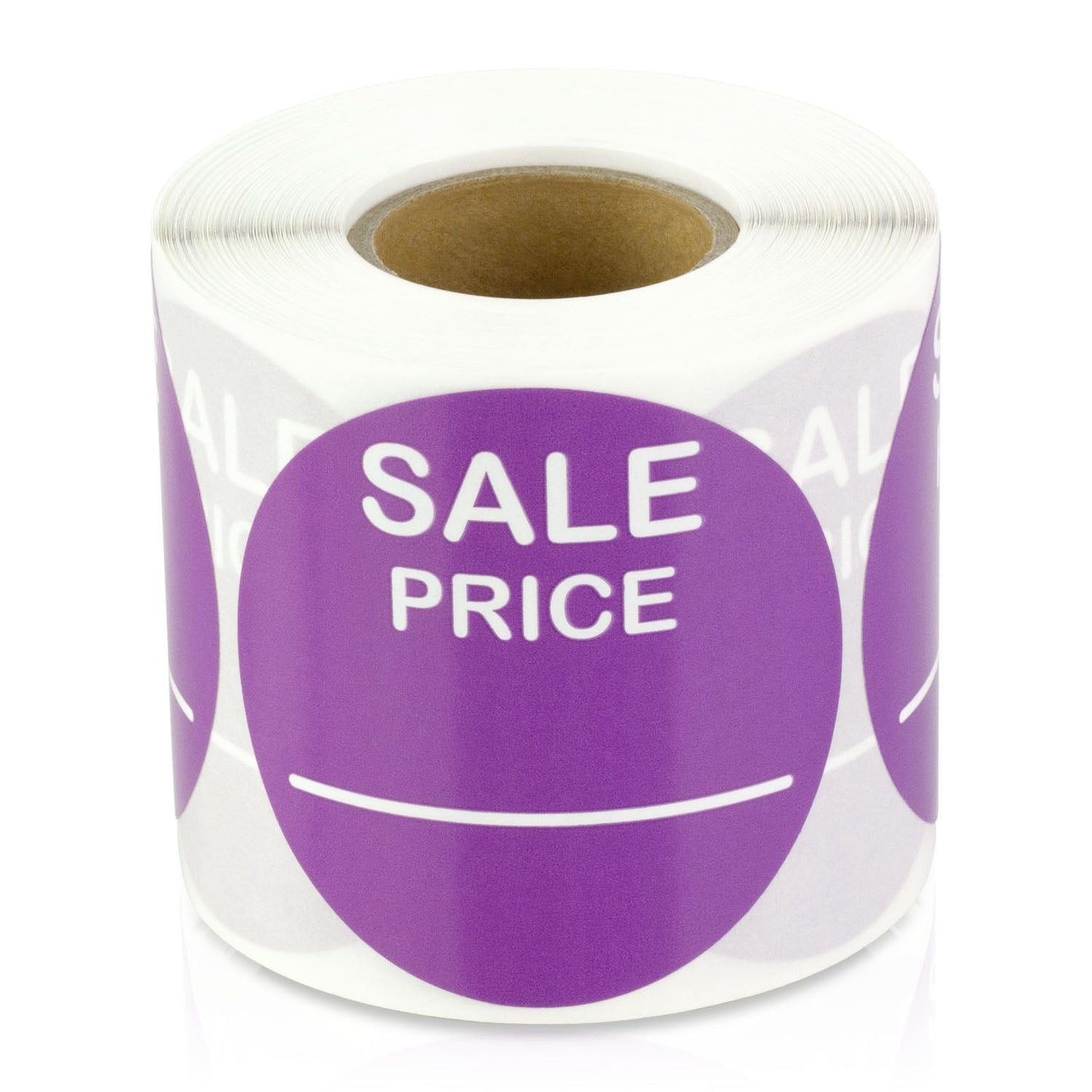 2in Sticker: Sale Price Retail Label Roll (Purple)